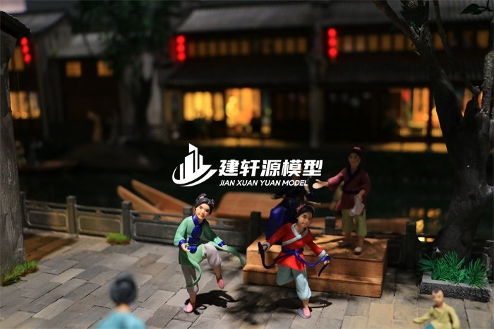 京杭大运河博物馆·北新夜市场景模型